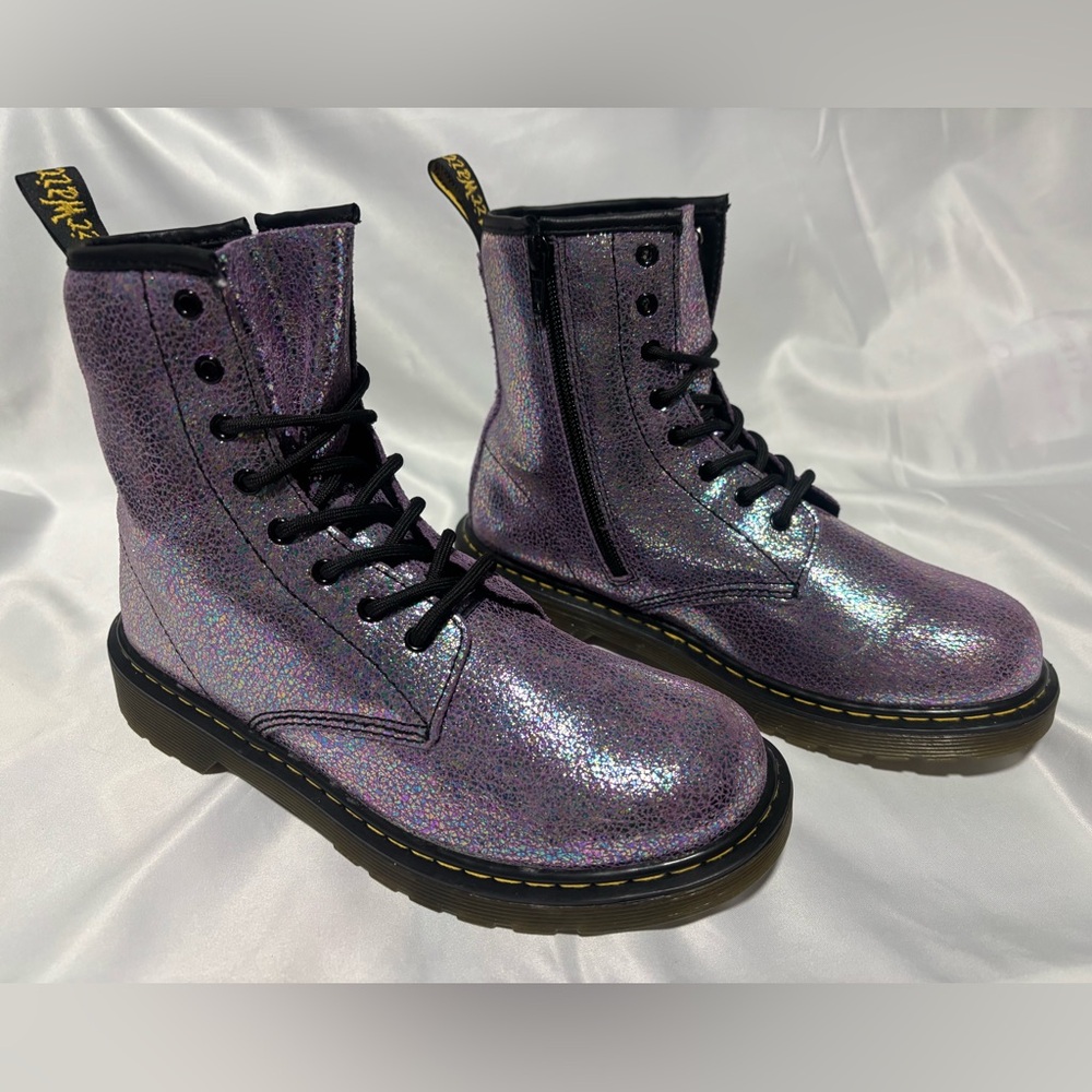 Glittery Purple Pascal Dr. Martens